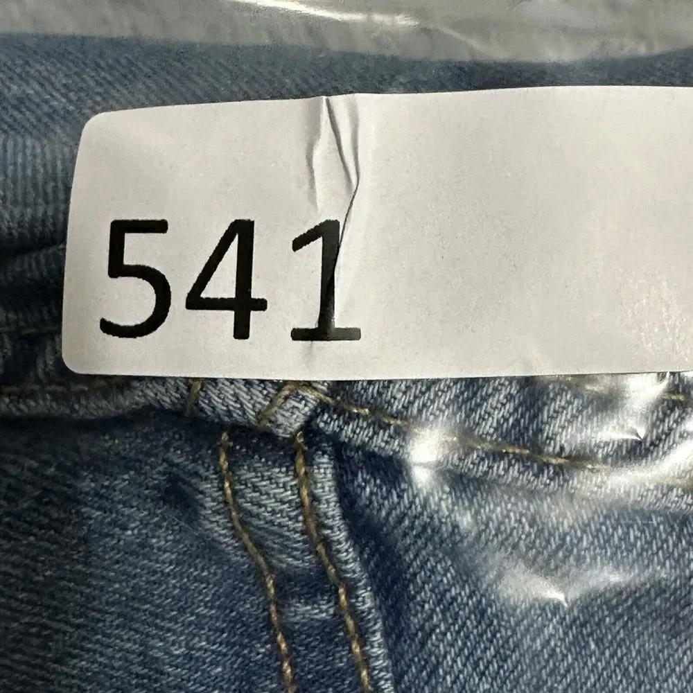 Levis 501 Red Tab‎ Mens 34 X 33 Button Fly Blue Jeans Medium Wash Denim (32x30)